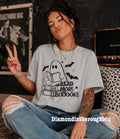 Read more boooooks- ash grey graphic tee