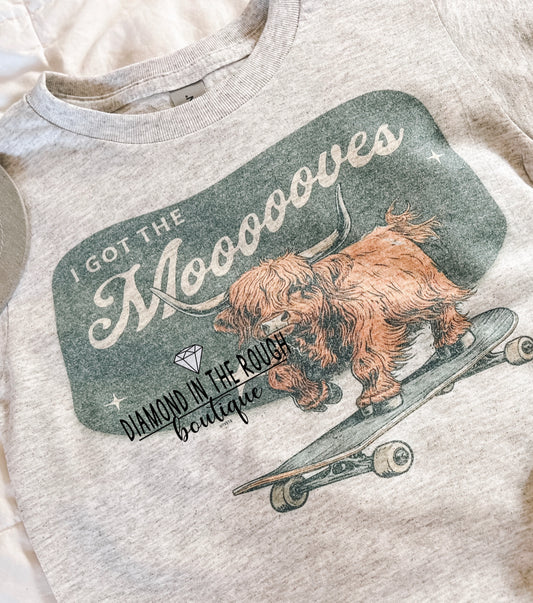I got the mooooves-Youth Tee