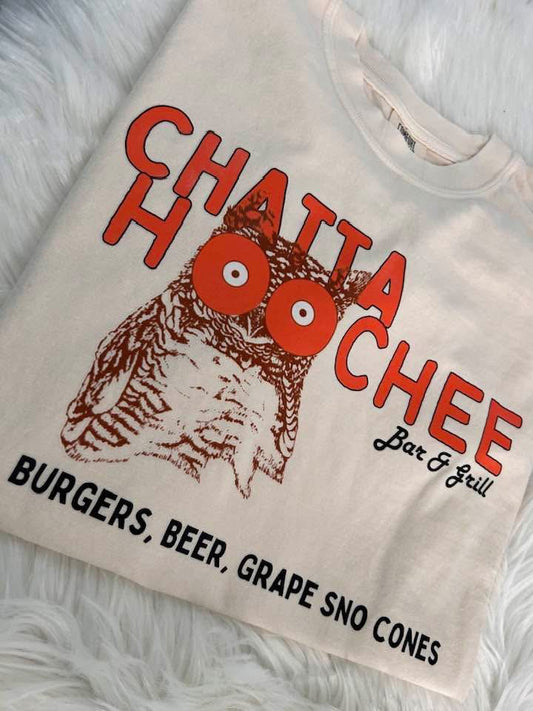 Chatta HOOchee-graphic tee