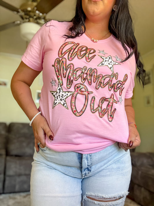 All Mama’d Out-Comfort Color Tee