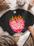Long live baseball moms-graphic Tee