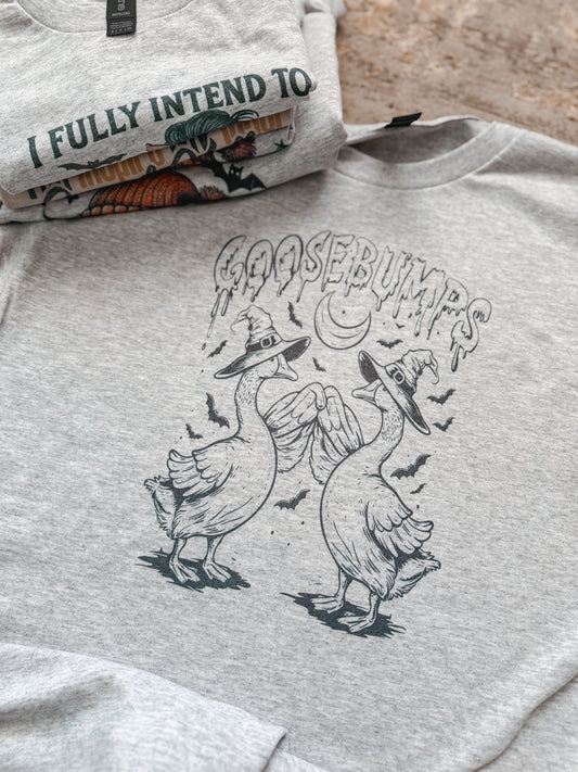 Goosebumps-graphic Tee