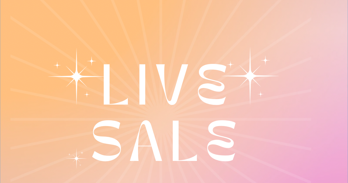 Live sale shirts!