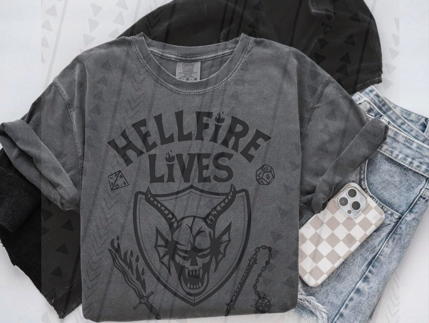 Hellfire lives-graphic tee (Gildan 50/50)