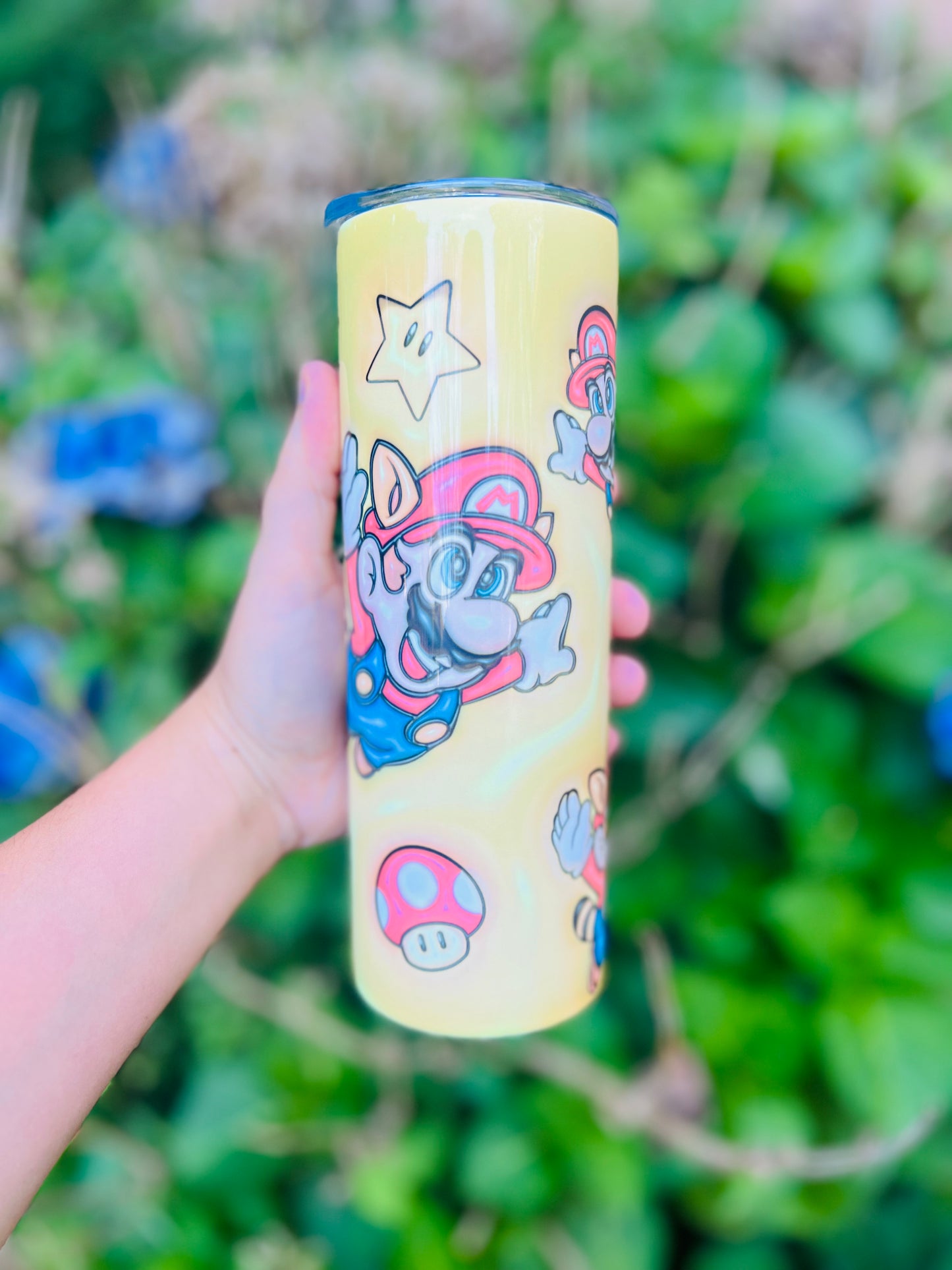 3D Mario 20 oz-Tumbler